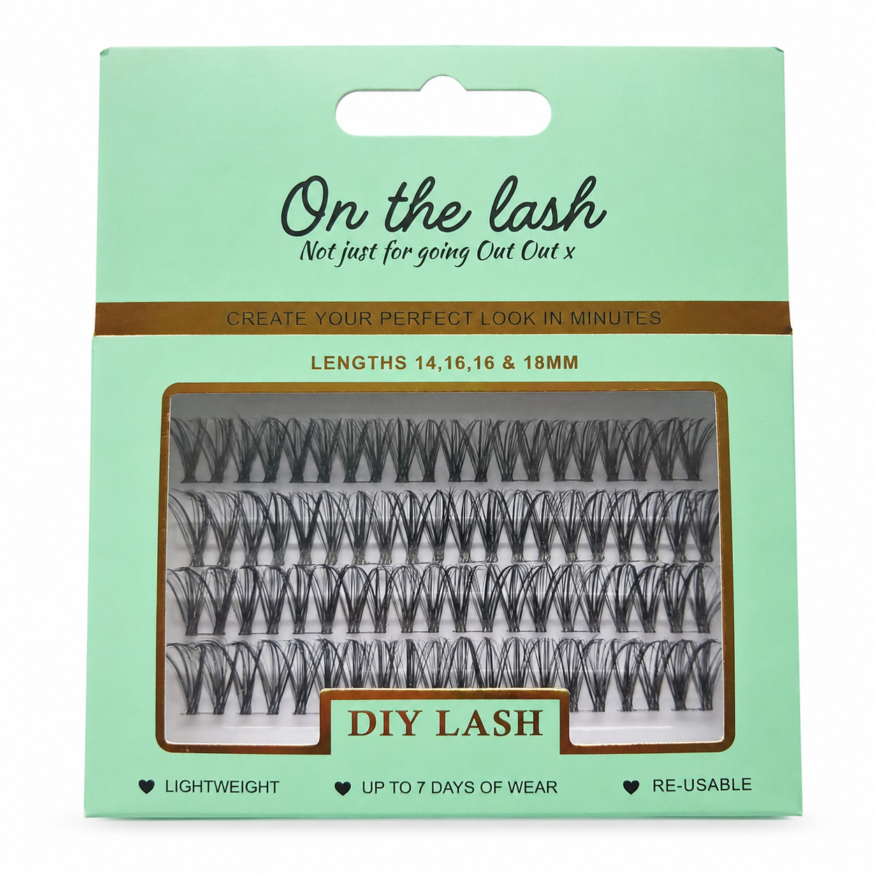 VIP-On the D – Double Cluster DIY Lashes